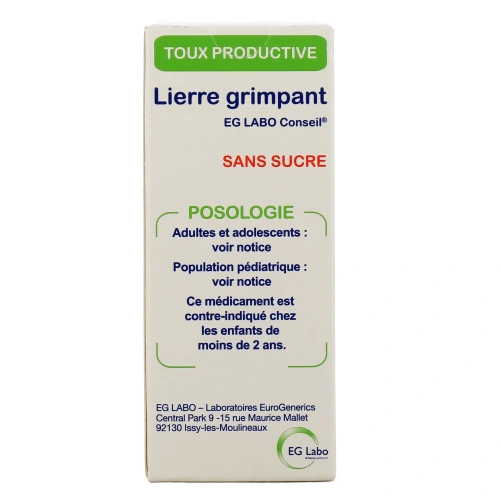 Sirop Lierre Grimpant