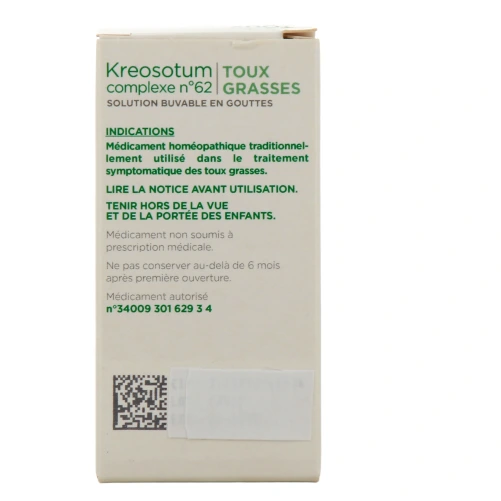 Lehning Kreosotum Toux Grasse