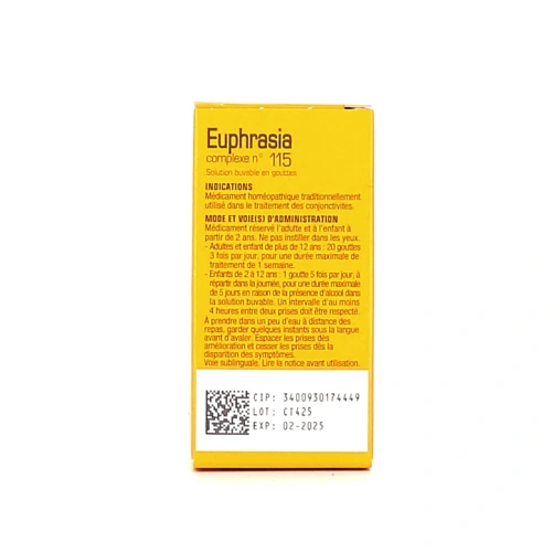 Lehning Euphrasia Complexe 115 Solution buvable