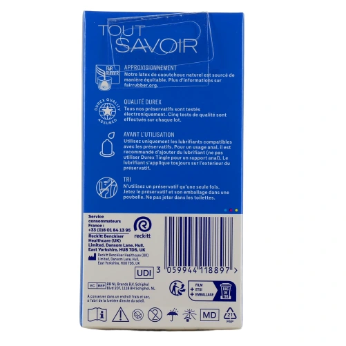 Durex Classic Jeans Préservatifs