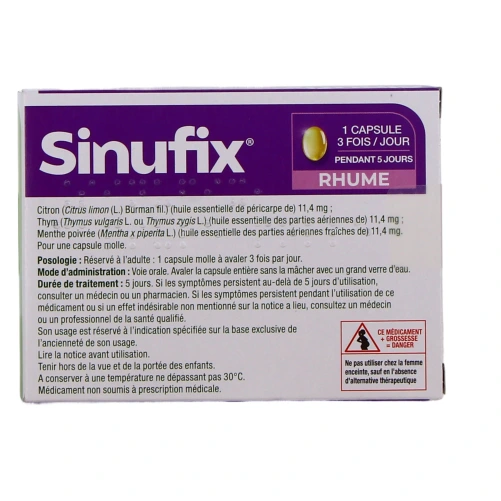 Sinufix Rhume