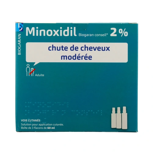 Minoxidil 2% 3x60 ml