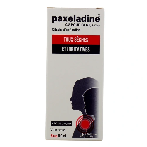 Paxeladine Sirop Toux Sèche et Irritative
