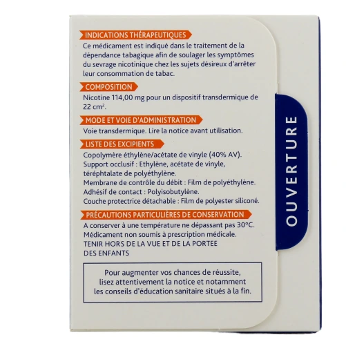 Niquitin patchs 21 mg/24h