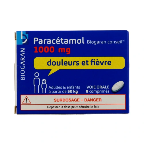 Paracétamol 1g