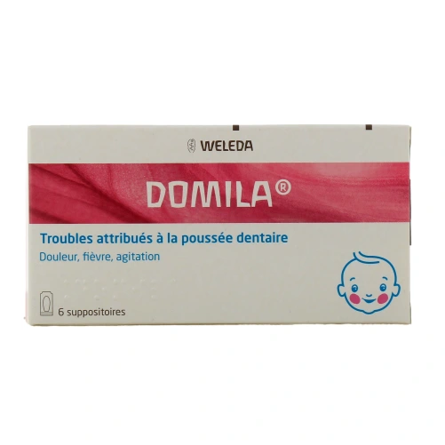 Weleda Domila Suppositoires Poussée Dentaire