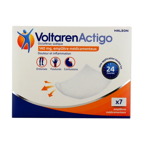 Voltaren Actigo Emplâtre Médicamenteux