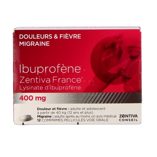 Ibuprofène 400 mg