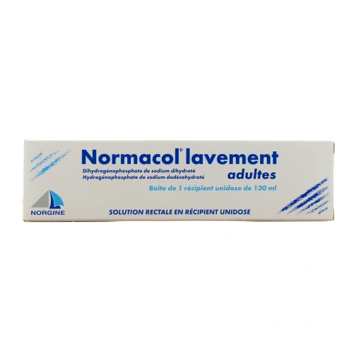 Normacol Lavement Solution Rectale en récipient unidose