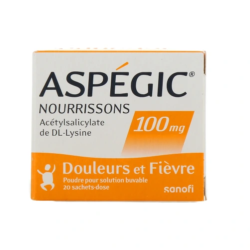 Aspégic Enfants & Nourrissons 100 & 250 mg