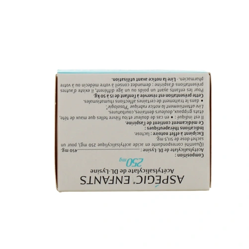 Aspégic Enfants & Nourrissons 100 & 250 mg