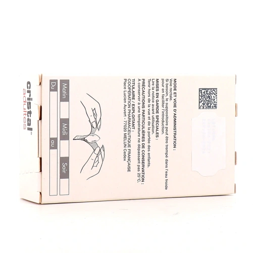 Cooper Suppositoires à la Glycérine Cristal Adultes