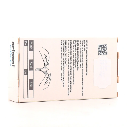 Cooper Suppositoires à la Glycérine Cristal Enfants