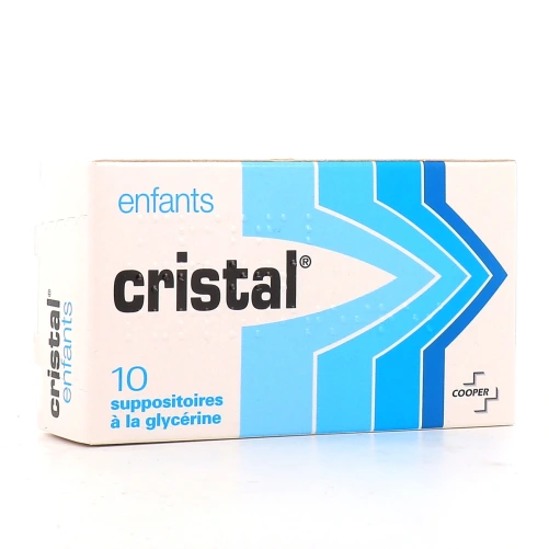 Cooper Suppositoires à la Glycérine Cristal Enfants