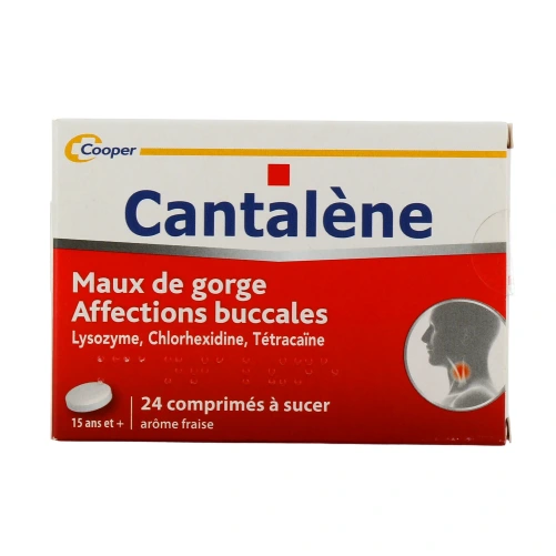 Cantalène Maux de Gorge