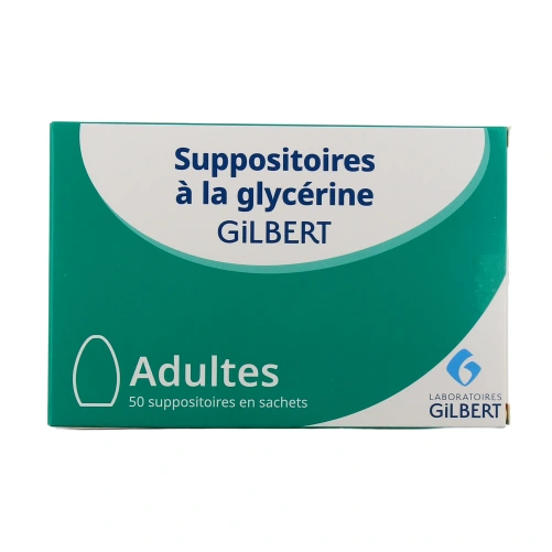 GILBERT Suppositoires à la Glycérine Adultes