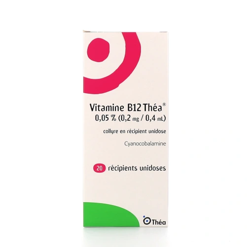 Théa Vitamine B12 Collyre en unidoses