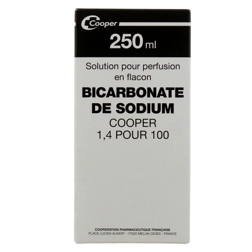Bicarbonate de Sodium Cooper 1,4 % Solution pour Perfusion