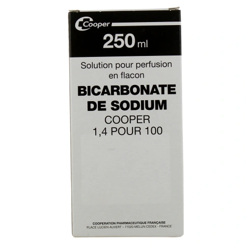 Bicarbonate de Sodium Cooper 1,4 % Solution pour Perfusion