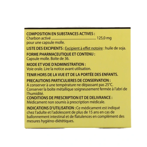 Charbon de Belloc capsules
