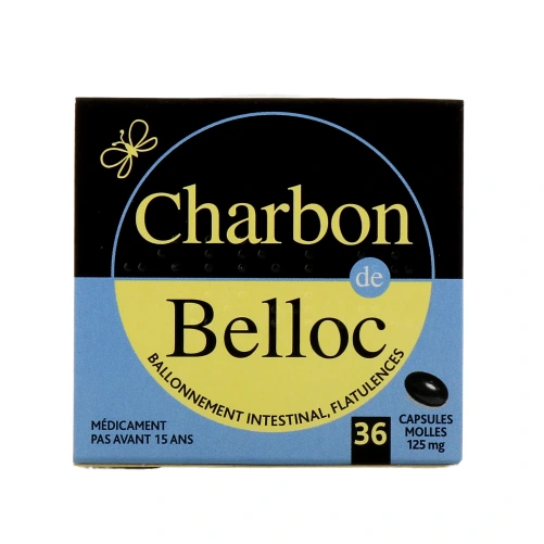 Charbon de Belloc capsules
