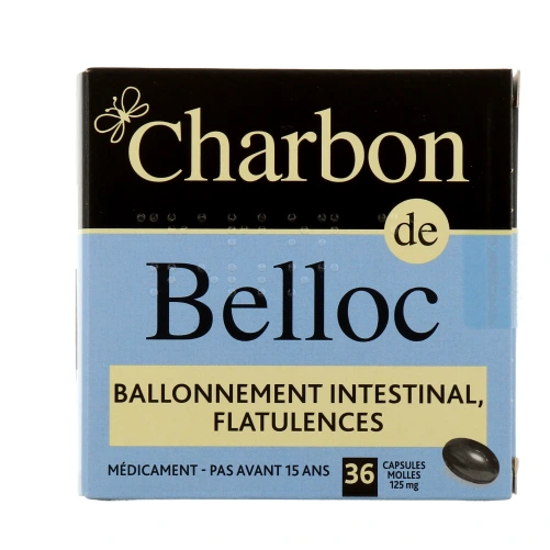 Charbon de Belloc capsules