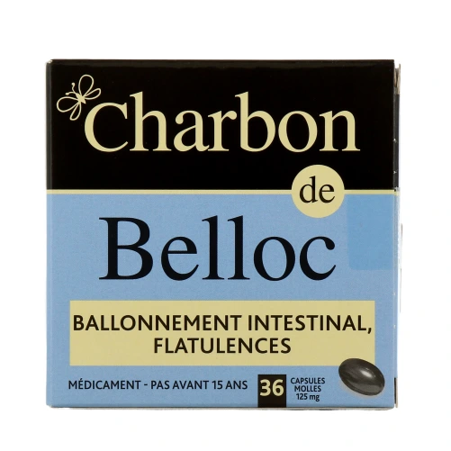 Charbon de Belloc capsules