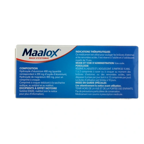 Maalox Maux d'Estomac & Reflux
