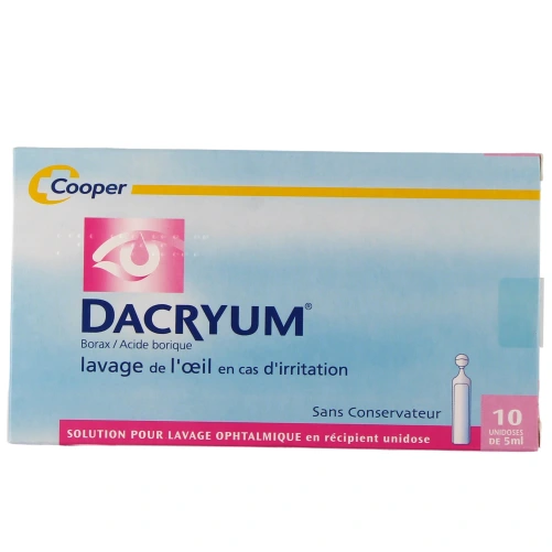 Dacryum Solution pour Lavage Ophtalmique