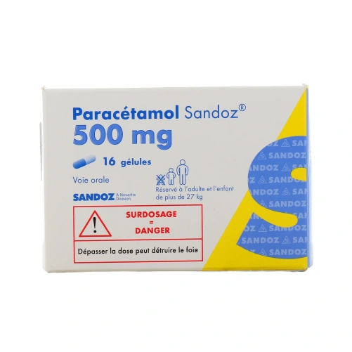 Paracétamol 500mg