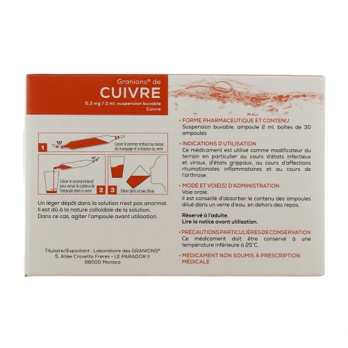 Granions de Cuivre