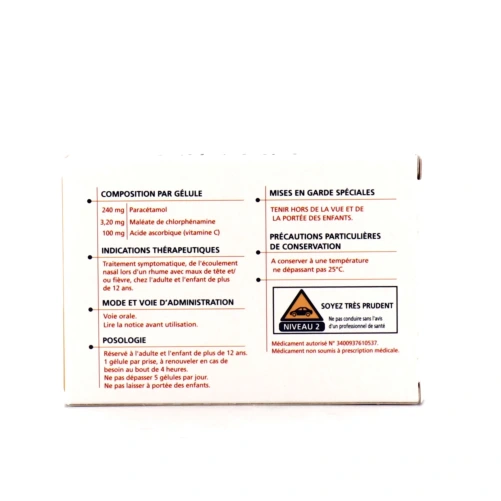 Actifed SIGN Rhume 20 gélules