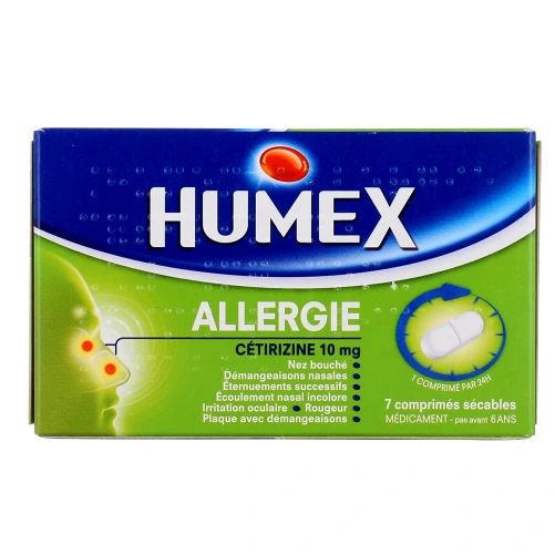 Humex Allergie Cetirizine