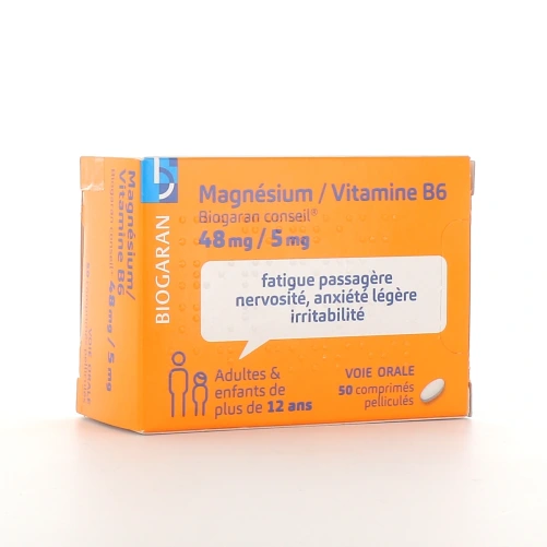 Magnésium Vitamine B6
