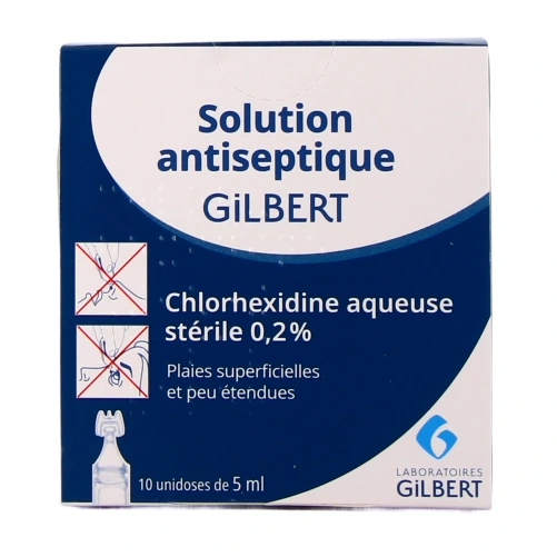 Gilbert Chlorhexidine Aqueuse 0,2%