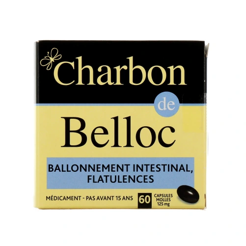 Charbon de Belloc capsules