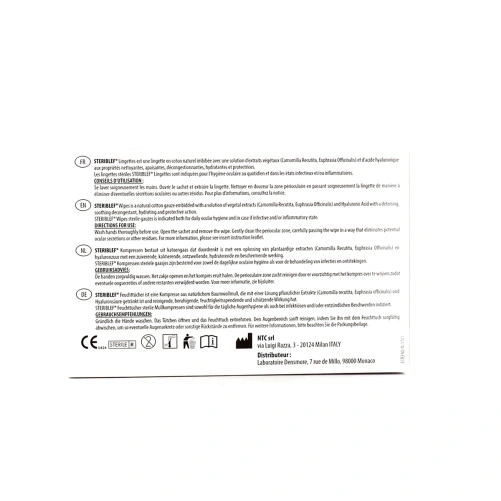Steriblef Lingettes Stériles Hygiène Oculaire