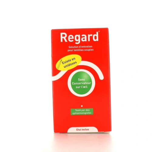 Regard Solution d'Entretien Lentilles Souples