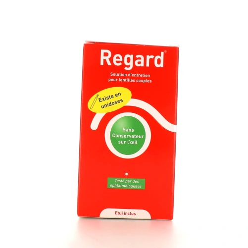 Regard Solution d'Entretien Lentilles Souples