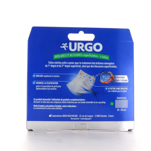 Urgo Tulles Brûlures & Blessures Superficielles