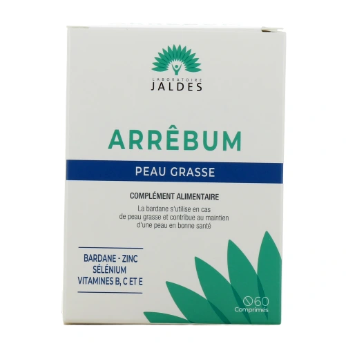 Arrêbum Peau Grasse Comprimés