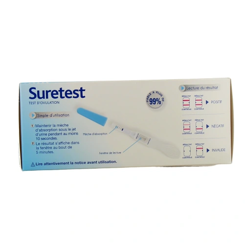 Suretest Test d'Ovulation