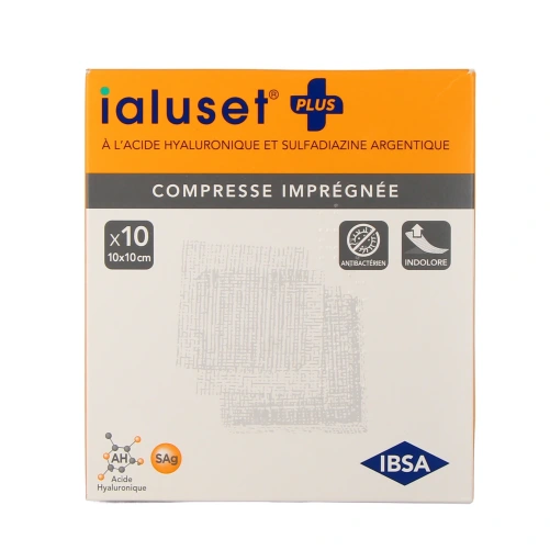 Ialuset Plus Compresses