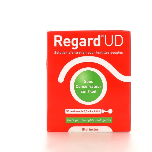 Regard Solution d'Entretien Lentilles Souples