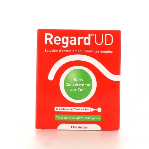 Regard Solution d'Entretien Lentilles Souples