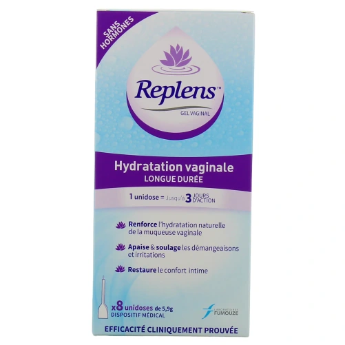 Replens Gel Vaginal Hydratation Longue Durée