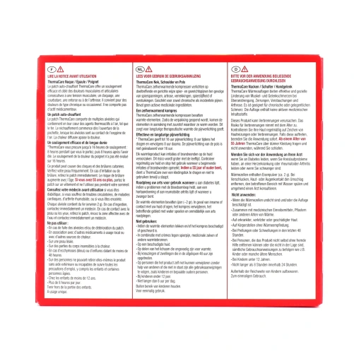 Thermacare Nuque Épaules Poignet