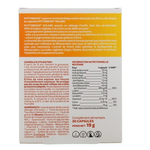 Phytobronz Préparateur Solaire