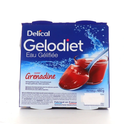Gelodiet Eau Gélifiée Aromatisée