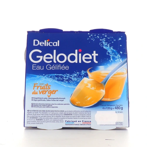 Gelodiet Eau Gélifiée Aromatisée